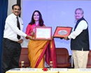 Prof. Anuradha Chowdhary receives the prestigious MAHE Prof. JV Bhat Memorial Oration Award